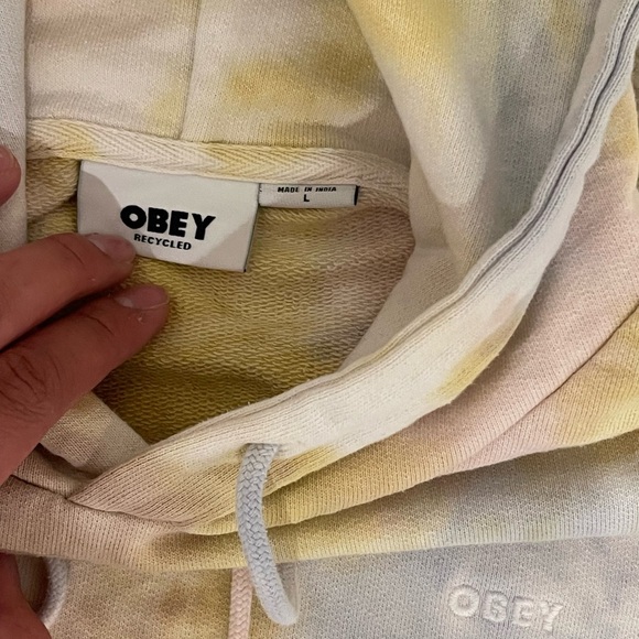 Obey Heavyweight Ti-Dye Hoodie NWOT - Picture 3 of 3